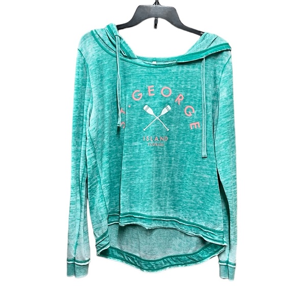 St. George Island Florida Soft Hoodie GUC L - Picture 1 of 3